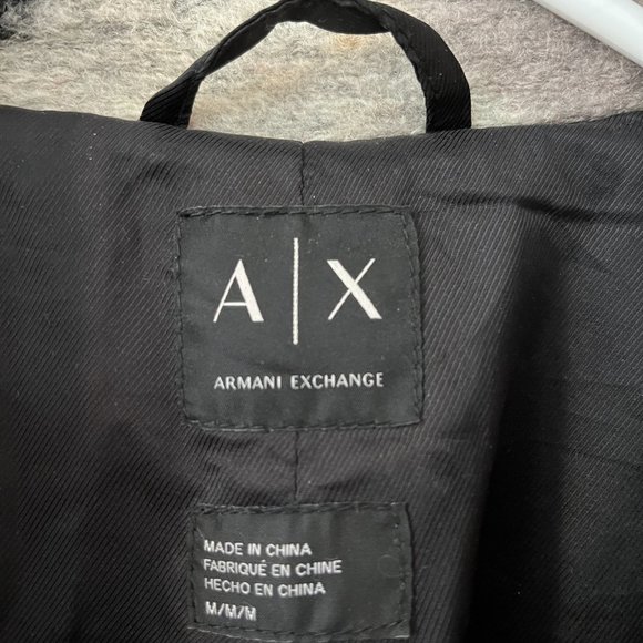 Armani Exchange Top Coat - Geometric Print size Medium - Picture 5 of 7